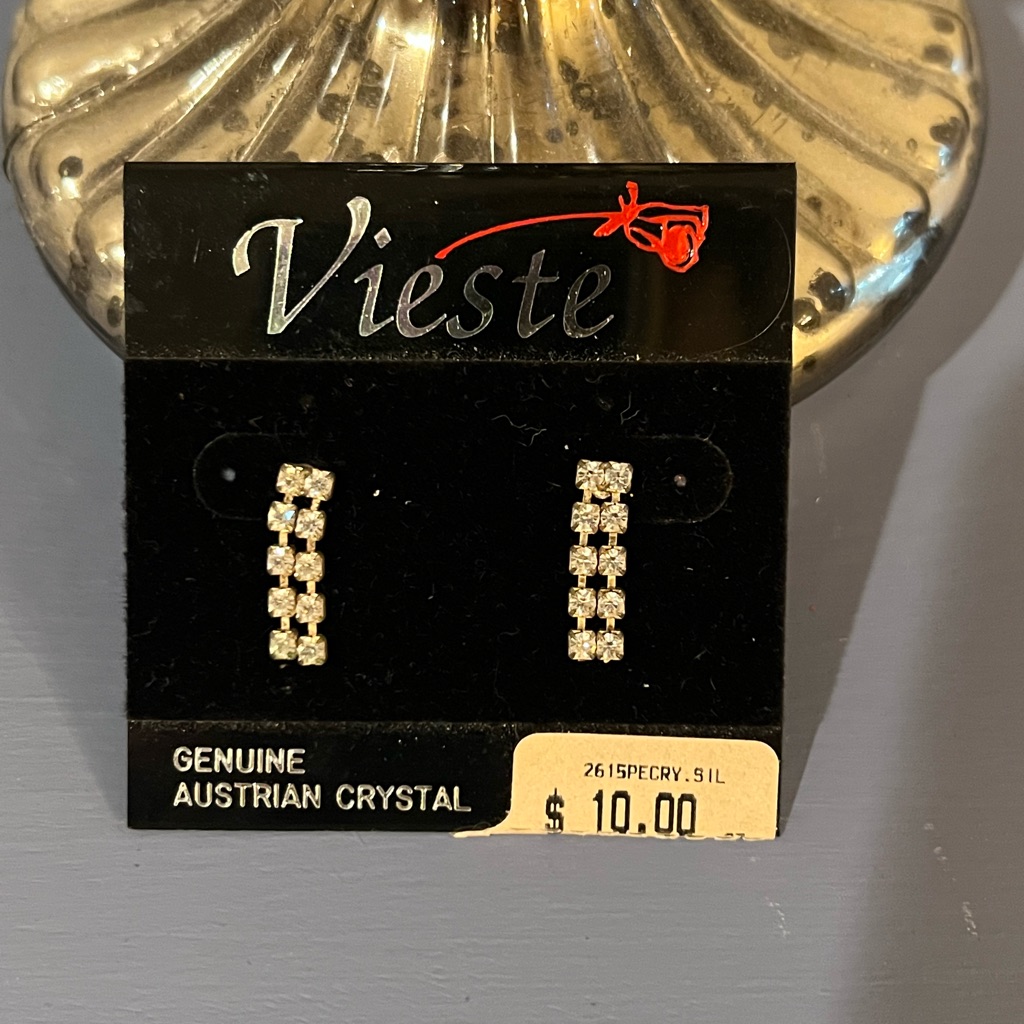 Crystal Earrings New
